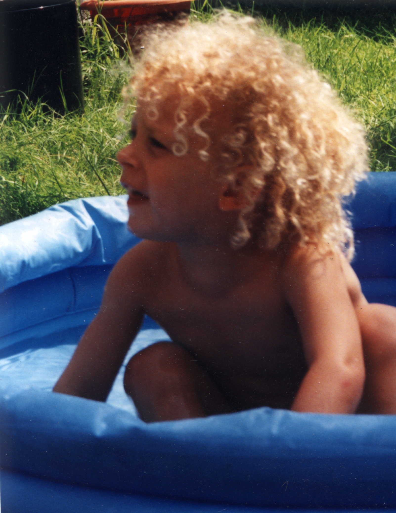eric cools down on a hot summer's day [obviously not THIS year]